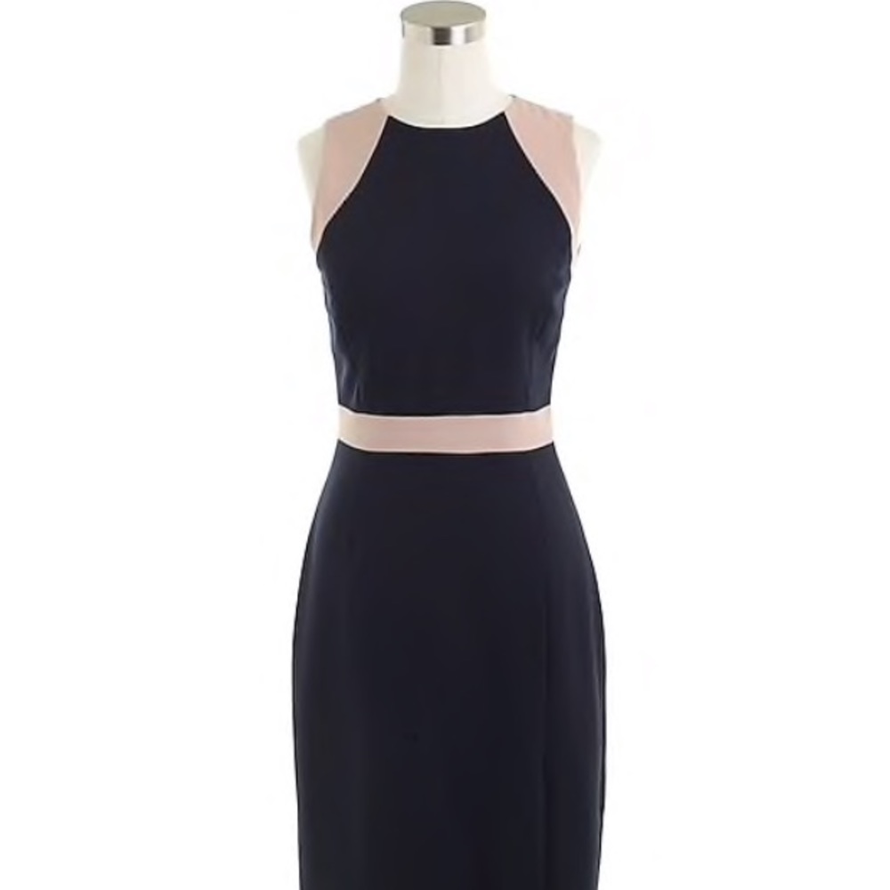 J Crew Gwen colorblock dress
